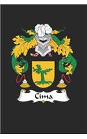 Cima: Cima Coat of Arms and Family Crest Notebook Journal (6 x 9 - 100 pages)