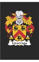 Lizarraga: Lizarraga Coat of Arms and Family Crest Notebook Journal (6 x 9 - 100 pages)