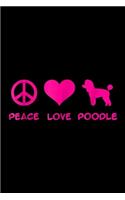 Peace love Poodle