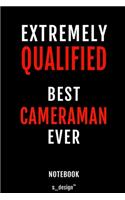 Notebook for Cameraman / Cameramen: awesome handy Note Book [120 blank lined ruled pages]