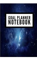 Goal Planner Notebook: Space Design (3) - Undated Goal Planner, Durable Journal Diary Notebook, Organizer For Project Planning & Goal Setting - [Professional Grade]