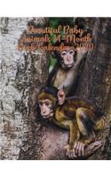 Beautiful Baby Animals 14-Month Desk Calendar 2020