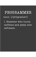 Programmer: Software Engineer Gifts - 2020 Weekly Planner: A 52-Week Calendar (Definition, Humor)