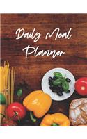 Daily Meal Planner: Planning Healthy Meals Notebook - Everyday Grocery Shopping list Guide Journal - Secret Recipe Ingredients Log Notepad