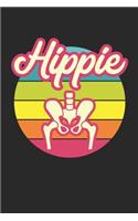 Hip Surgery Journal - Get Well Soon Gift - Hippie Diary: Medium College-Ruled Journey Diary, 110 page, Lined, 6x9 (15.2 x 22.9 cm)