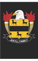 Jekyll: Jekyll Coat of Arms and Family Crest Notebook Journal (6 x 9 - 100 pages)