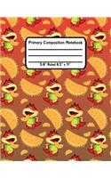Primary Composition Notebook: Draw And Write Journal Picture Space Grades K-2