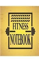 Fitness Notebook: Change Me Now: Exercise Gym Log Book, Daily and Weekly Notes List, Diary Journal to Record Track and Plan for Your Workout Time. Lose Weight for Goo