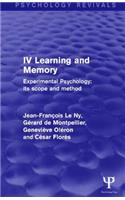 Experimental Psychology Its Scope and Method: Volume IV (Psychology Revivals)