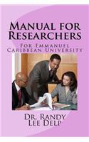 Manual for Researchers