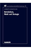 Betriebsform, Markt und Strategie