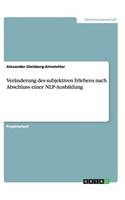 Veränderung des subjektiven Erlebens nach Abschluss einer NLP-Ausbildung