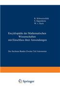 Encyklopädie Der Mathematischen Wissenschaften Mit Einschluss Ihrer Anwendungen