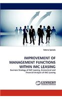 Improvement of Management Functions Within IMC Leasing