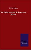 Die Entfernung der Erde von der Sonne