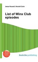 List of Winx Club Episodes: (English)