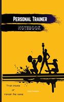 Personal Trainer Notebook