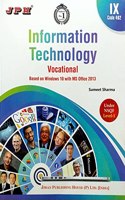 JPH Class 9 Information Technology Vocational Based On Windows 10 MS Office 2013 Under NSQF Level 1 Based On CBSE Syllabus