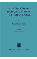 A United Nations High Commissioner for Human Rights