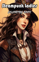 Steampunk Ladies Coloring Book