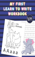 My First Learn to Write Workbook
