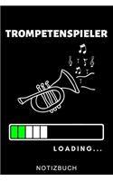 Trompetenspieler Loading... Notizbuch