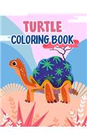 Turtle Coloring Book: Turtle Coloring Book For Kids, Children, Toddlers Crayons, Adult, Mini, Girls And Boys - Large 8.5 X 11" in.