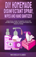 DIY Homemade Disinfectant Spray, Wipes and Hand Sanitizers