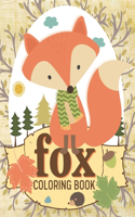 Fox coloring book