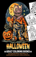 Halloween Adult Coloring Books Featuring Beautiful Witches, Magical Potions, and Spellbinding Ritual Scenes, Jack-o-Lanterns and Many More: Halloween Gift Ideas