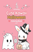 PinkSprinkleMagic Cute Kawaii Halloween Coloring Book