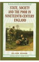 State, Society and the Poor in Nineteenth-Century England