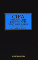 CIPA Guide to the Patents Acts