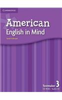 American English in Mind Level 3 Testmaker CD-ROM and Audio CD