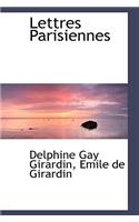 Lettres Parisiennes: (English)