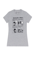 Sarah's Scribbles: Bookworm Habits Women's Crew T-Shirt Large