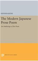The Modern Japanese Prose Poem