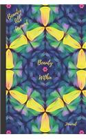 Beauty All Around, Beauty Within: Journal, 6x9, 118 pages lined