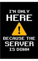 I'm Only Here Because The Server Is Down