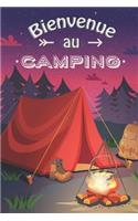 Bienvenue au Camping: Un carnet de voyage et de camping pour les enfants * Avec beaucoup d'espace pour vos propres impressions * Donc le camping est amusant !