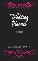 Wedding Planner Notebook Organizer and Checklist