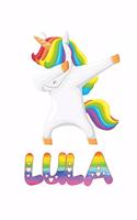 Lula: Lula Journal Notebook Dabbing Unicorn Rainbow