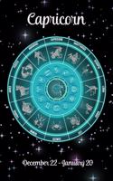 Zodiac Undated Weekly Planner - Capricorn December 22 - January 20