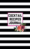 Cocktail Recipes Journal