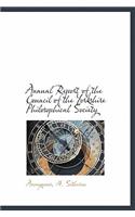 Annual Report of the Council of the Yorkshire Philosophical Society