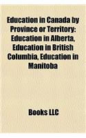 Education in Canada by Province or Territory