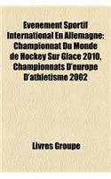 Evenement Sportif International En Allemagne