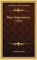 Plane Trigonometry (1921)