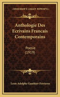 Anthologie Des Ecrivains Francais Contemporains