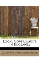 Local Government in England;